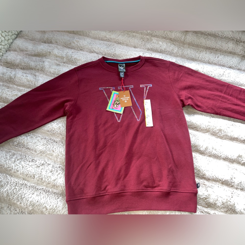 Huston White crewneck